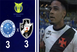 BRASILEIRO SÉRIE A 2026 - 6ª RODADA - CRUZEIRO 3X3 VASCO