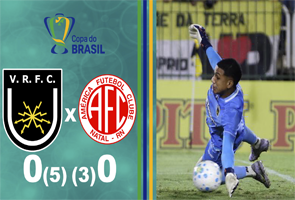 COPA DO BRASIL 2026 - 3ª FASE - VOLTA REDONDA 0(5) X (3)0 AMERICA - RN
