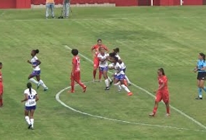 Estadual Feminino Adulto 2017 - America 2 X 4 Duque de Caxias - Triangular Final - 1º Rodada