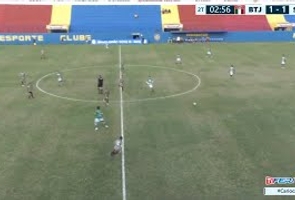 Estadual 2018 Série B1 - Barra da Tijuca 1 X 1 Santa Cruz - Taça S. Dumont - 2ª Rodada