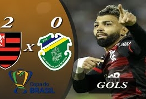 Flamengo 2x0 Altos - 3ª Fase - Jogo de Volta - Copa do Brasil 2022