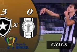 Botafogo 3x0 Ceilândia - 3ª Fase - Jogo de Volta - Copa do Brasil 2022