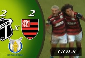 Ceará 2x2 Flamengo - 6ª Rodada - Brasileiro Série a 2022