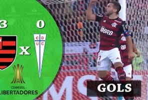 Flamengo 3x0 Universidad Católica - Fase de Grupo - Copa Libertadores 2022