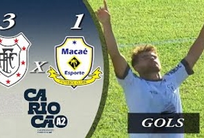 Americano 3x1 Macaé - 4ª Rodada - Taça Santos Dumont 2022
