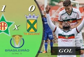 Portuguesa 1x0 Santo Andre - 1 Fase - 9ª Rodada - Brasileiro Série D 2022