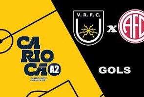 Volta Redonda 2x1 America - 6ª Rodada- Taça Corcovado 2022