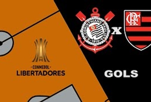 Corinthians 0x2 Flamengo - Quartas de Final - Jogo de Ida - Copa Libertadores 2022