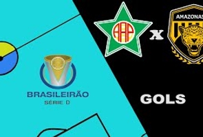 Portuguesa 1x1 Amazonas - Quartas de Final - Jogo de Ida - Brasileiro Série D 2022