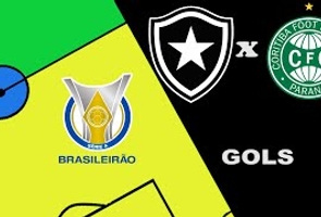 Botafogo 2x0 Coritiba - 27ª Rodada - Brasileiro Série a 2022