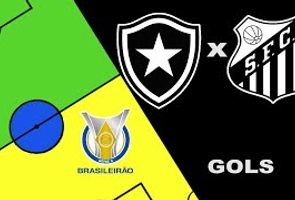 Botafogo 3x0 Santos - 37ª Rodada - Brasileiro Série a 2022