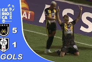 Volta Redonda 5x1 Resende - Taça Guanabara 2023 - 4ª Rodada