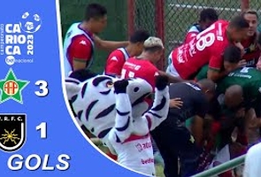 Portuguesa 3x1 Volta Redonda - Taça Guanabara 2023 - 7ª Rodada