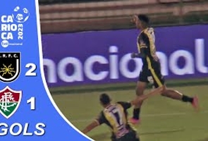 Volta Redonda 2x1 Fluminense  - Semifinal  Estadual - Jogo de Ida