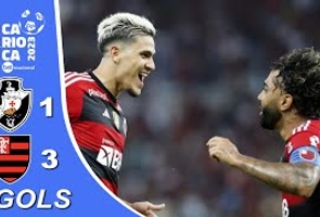 Vasco 1x3 Flamengo - Semifinal Estadual - Jogo de Volta