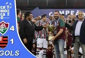 Fluminense 4x1 Flamengo - Final Estadual - Jogo de Volta