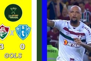 Fluminense 3x0 Paysandu - Copa do Brasil 2023 - 3ª Fase - Jogo de Ida