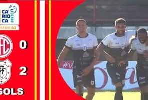 America 0x2 Americano - 5ª Rodada - Taça Santos Dumont - Carioca A2 2023