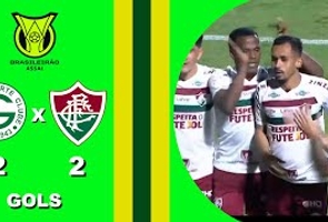 Goias 2x2 Fluminense - 10ª Rodada - Brasileiro Serie a 2023