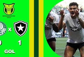 Palmeiras 0x1 Botafogo - 12ª Rodada - Brasileiro Serie a 2023