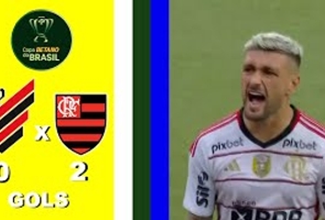 Athletico Pr 0x2 Flamengo  - Copa do Brasil 2023 - Quartas de Finais - Jogo de Volta