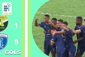 7 de Abril 1x5 São Gonçalo - Carioca Série B1 2023 -taça Corcovado - 7ª Rodada