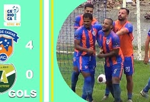 Duque de Caxias 4x0 7 de Abril - Carioca Série B1 2023 -taça Corcovado - 8ª Rodada