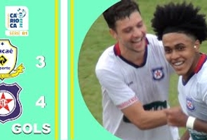 Macaé 3x4 Friburguense - Carioca Série B1 2023 -taça Corcovado - 9ª Rodada