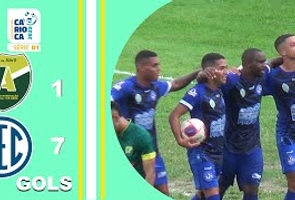 7 de Abril 1x7 Paduano - Carioca Série B1 2023 -taça Corcovado - 9ª Rodada