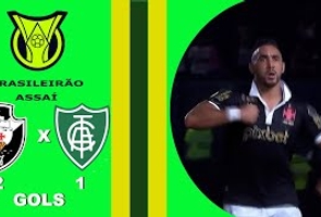 Vasco 2x1 America Mg - 34ª Rodada - Brasileiro Serie a 2023