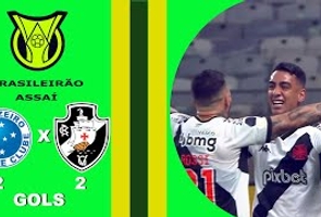 Cruzeiro 2x2 Vasco - 33ª Rodada - Brasileiro Serie a 2023