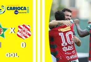 Portuguesa 1x0 Bangu - Cariocão 2024 - Taça Guanabara - 1ª Rodada