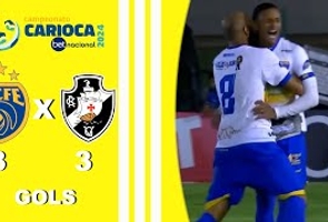 Sampaio Correa 3x3 Vasco - Cariocão 2024 - Taça Guanabara - 2ª Rodada