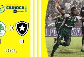 Boavista 1x0 Botafogo - Cariocão 2024 - Taça Guanabara - 3ª Rodada