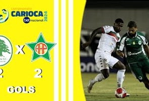 Boavista 2x2 Portuguesa - Cariocão 2024 - Taça Guanabara - 7ª Rodada