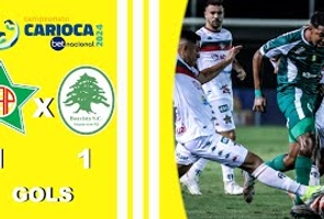 Portuguesa 1x1 Boavista - Taça Rio 2024 - Semifinal -jogo de Ida