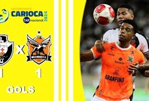 Vasco 1x1 Nova Iguaçu - Cariocão 2024 - Semifinal -jogo de Ida