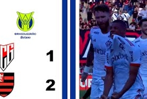 Atlético Go 1x2 Flamengo - 1ª Rodada - Brasileiro Série a 2024