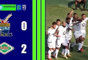 Araruama 0x2 Cabofriense - Carioca Série A2 - Taça Santos Dumont - 1ªrodada