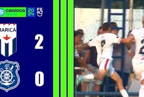 Maricá 2x0 Olaria - Carioca Série A2 - Taça Santos Dumont - 1ªrodada