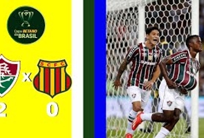 Fluminense 2x0 Sampaio Corrêa - Copa do Brasil - 3ª Fase - Jogo de Volta