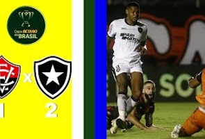 Vitória 1x2 Botafogo - Copa do Brasil - 3ª Fase - Jogo de Volta
