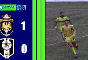 Petropólis 1x0 Resende - Carioca Série A2 - Taça Santos Dumont - 2ªrodada